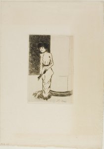 Frontispiz aus Croquis Parisiens von Jean Louis Forain