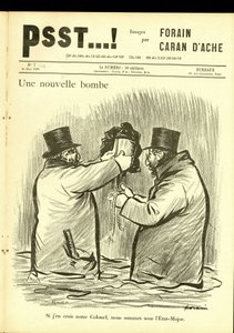 Illustration von Jean-Louis Forain (1852-1931) in Psst...!