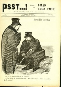 Illustration von Jean-Louis Forain (1852-1931) in Psst...!