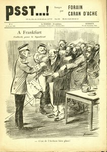 Illustration von Jean-Louis Forain (1852-1931) in Psst...!