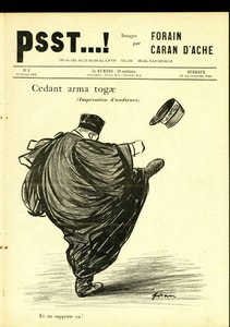 Illustration in Psst...! von Jean Louis Forain