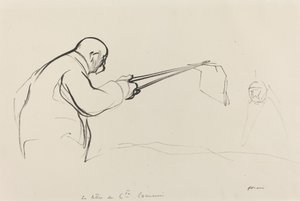 M. Clemenceau. Der Brief des Grafen Czernin von Jean Louis Forain