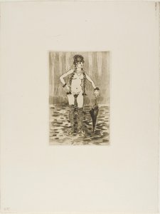 Abgelehntes Frontispiz für Marthe von Jean-Louis Forain
