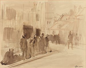 Sklaverei im Norden, ca. 1914-1919 von Jean Louis Forain