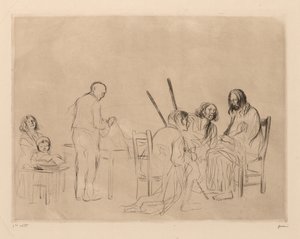 Das Abendmahl in Emmaus