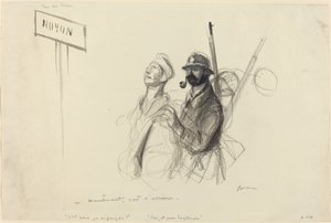 Am Rhein - jetzt ist es das Hinterland von Jean Louis Forain