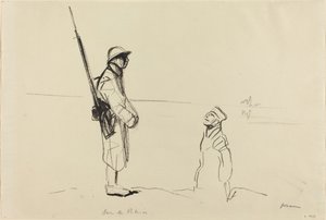 Am Rhein von Jean Louis Forain