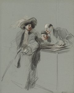 Der Kunde von Jean Louis Forain