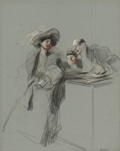 Der Klient von Jean Louis Forain