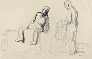 Der wirtschaftliche Rückzug, ca. 1914-1919 von Jean Louis Forain