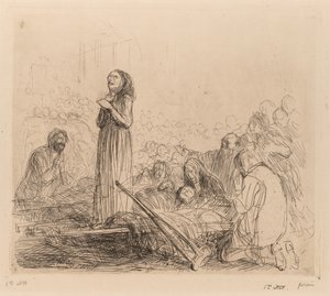 Das Wunder vor dem Allerheiligsten von Jean Louis Forain