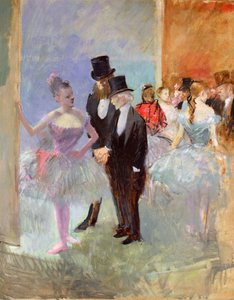Die Flügel der Oper (im Foyer) ca. 1887 von Jean Louis Forain