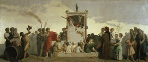 Die menschliche Komödie, ca. 1852