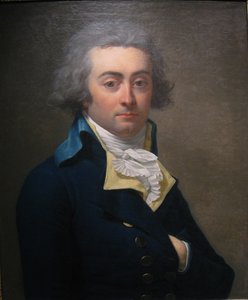Porträt von Marie-Jean Hérault de Séchelles 1759-1794, zweite Hälfte des 18. Jahrhunderts