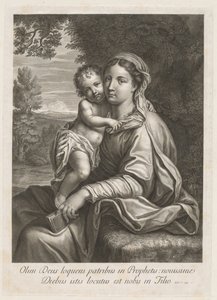 Madonna und Kind von Jean Louis Roullet