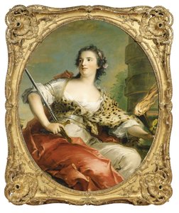 La Force, eine Personifikation der Tapferkeit von Jean Marc Nattier