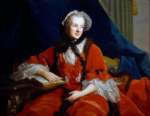 Porträt von Maria Leczinska von Jean Marc Nattier