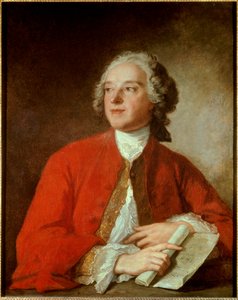 Porträt von Pierre Augustin Caron de Beaumarchais (1732-1799), französischer Schriftsteller und Dramatiker