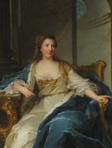 Porträt von Prinzessin Caroline von Hessen-Rheinfels-Rotenburg 1714-1741, erste Hälfte des 18. Jahrhunderts