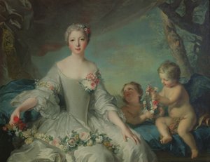 Porträt vermutlich von Louise Diane d