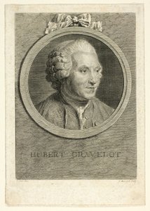 Porträt von Hubert Gravelot von Jean Massard