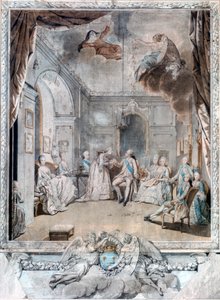 Mme Louise verabschiedet sich von ihrem Sohn, 1772