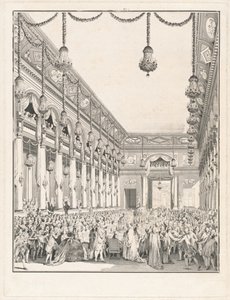 Das königliche Fest - Fest anlässlich der Geburt von Monseigneur le Dauphin, 21. Januar 1782