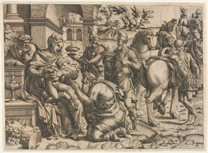 Die Anbetung der Könige, ca. 1545