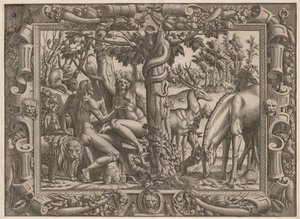 Die Versuchung Evas von Jean Mignon