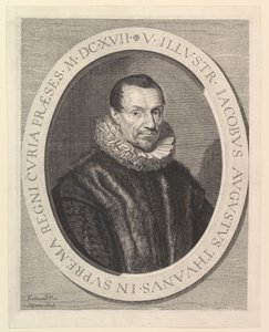 Jacques-Auguste de Thou, erster Präsident im Parlament von Jean Morin