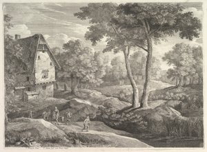 Bauern auf dem Marsch von Jean Morin