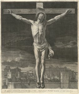 Christus stirbt am Kreuz