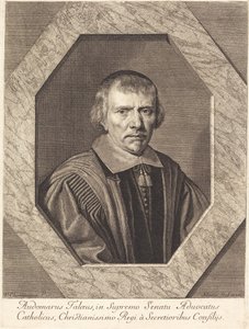 Omer Talon von Jean Morin after Philippe de Champaigne