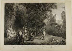 Der ländliche Dudelsack von Jean Moyreau
