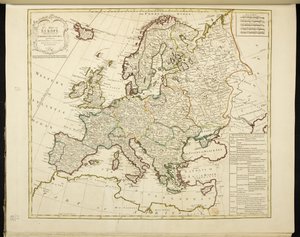 Karte von Europa
