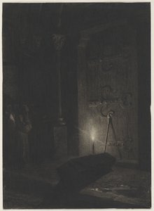 Eine Beerdigung, ca. Mitte der 1870er bis Anfang der 1880er Jahre von Jean Paul Laurens