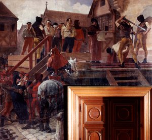Hinrichtung von Jean Desmartes, 1383 frühes 20. Jahrhundert