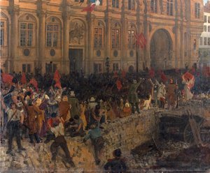 Proklamation der Republik am 24. Februar 1848, ca. 1902 von Jean Paul Laurens