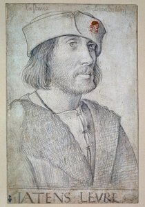 Porträt von Philippe de la Platiere (1465-1499), Bailli und Hauptmann von Nantes, genannt 