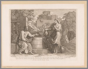 Christus und die Samariterin von Jean Pesne