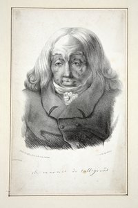 Porträt von Talleyrand, im Alter von 79 Jahren, veröffentlicht 1835