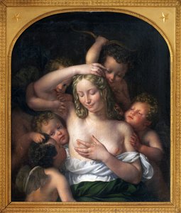 Nymphe und Amor von Jean Pierre Granger