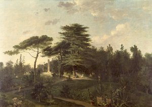 Die Zeder des Libanon im Jardin des Plantes