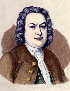 Porträt von Johann Sebastian Bach von Jean Pierre Laurens