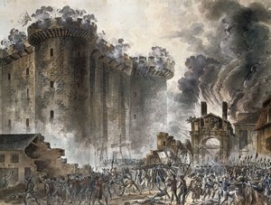 Der Sturm auf die Bastille am 14. Juli 1789