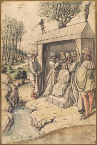 Die Krönung Salomos an der Quelle Gihon