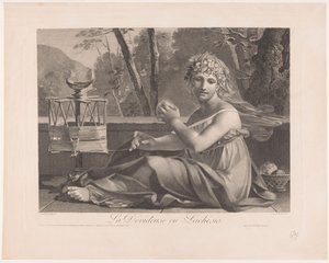 Schicksalsgöttin Lachesis von Jean Prud