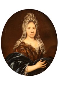 Porträt einer großen Dame von Jean Ranc