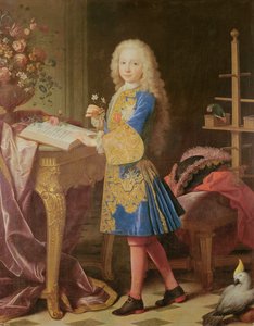 Porträt von Charles von Bourbon, ca. 1725-35 von Jean Ranc