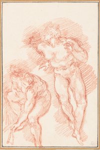 Figuren aus dem Jüngsten Gericht von Jean Robert Ango